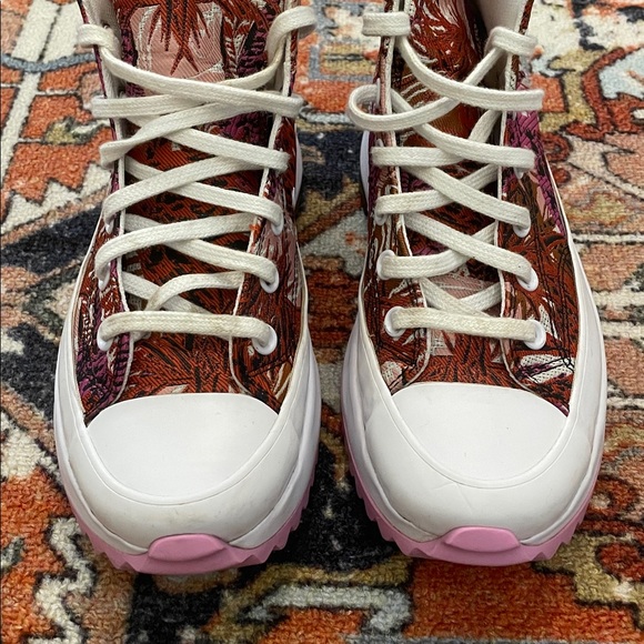 Converse Run Star Hike Platform Sneakers Tropical | Women's Size 7.5 - Picture 6 of 12